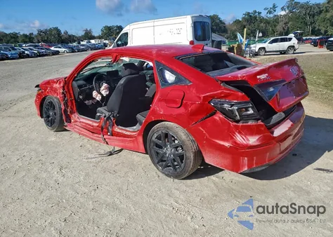 2025 Honda Civic Sport z USA, uszkodzony, nr VIN 2HGFE2F53SH549265